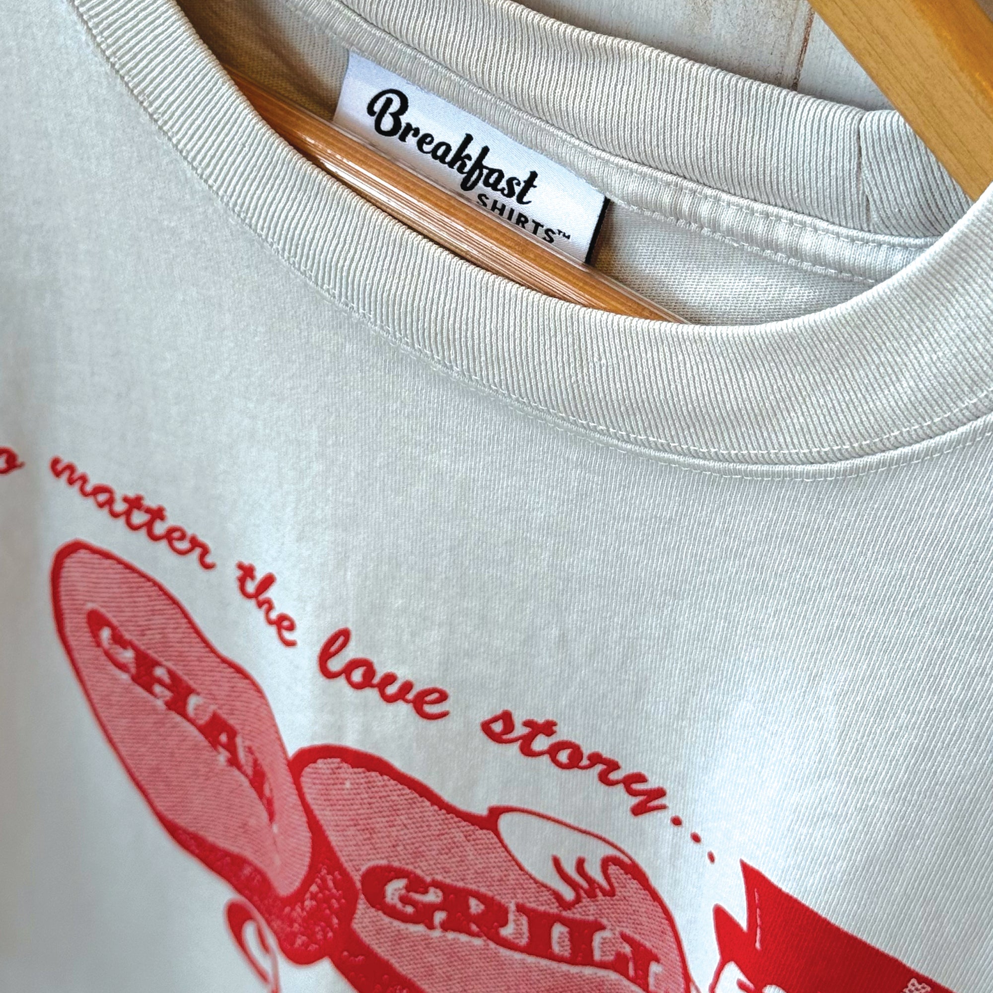 Chargrill Charlie’s x Breakfast Shirts Mostly Love for Devil Wings Tee