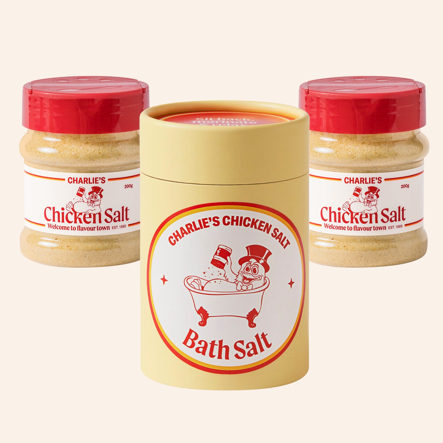 Chicken Salt & Bath Salt Pack